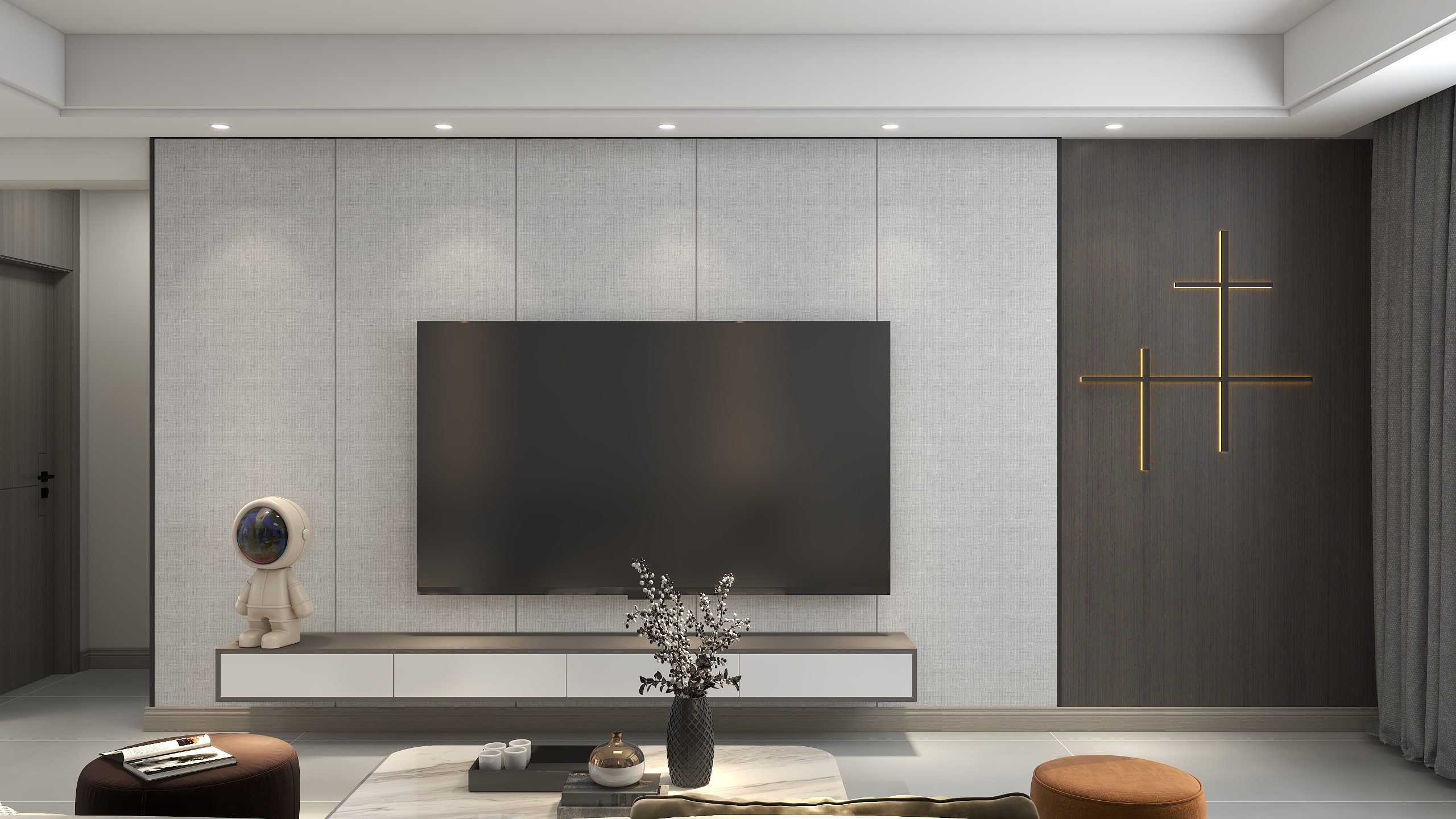 阿凡设计-孙家园107㎡4室-装修设计方案