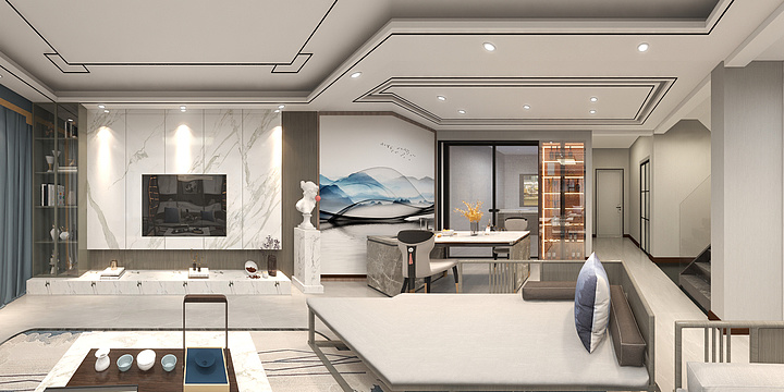 光谷装饰设计-中粮.dwg-装修设计方案