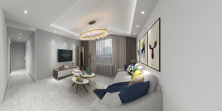 起点设计工作室设计研究院-融创100平-装修设计方案