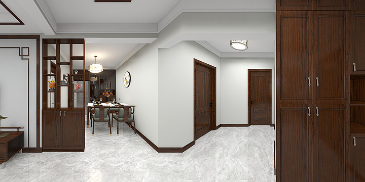 风水前置设计师王宁-锦厦新城荆.dwg-装修设计方案