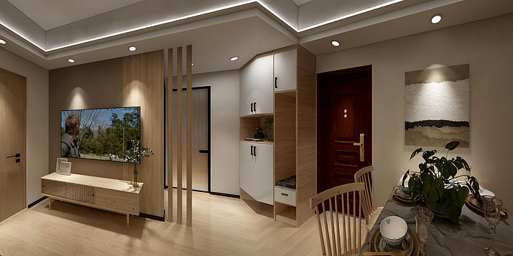 徐波MSJ-一米阳光（名饰佳装饰13618201860）-装修设计方案