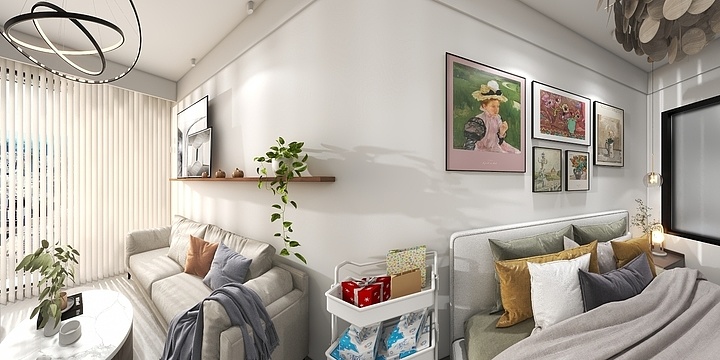 郑欣慧设计师-中港公寓-装修设计方案