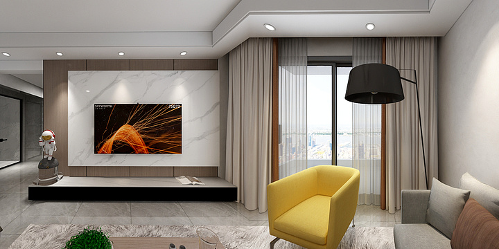 丨二丨-轨道御珑壹号城-装修设计方案