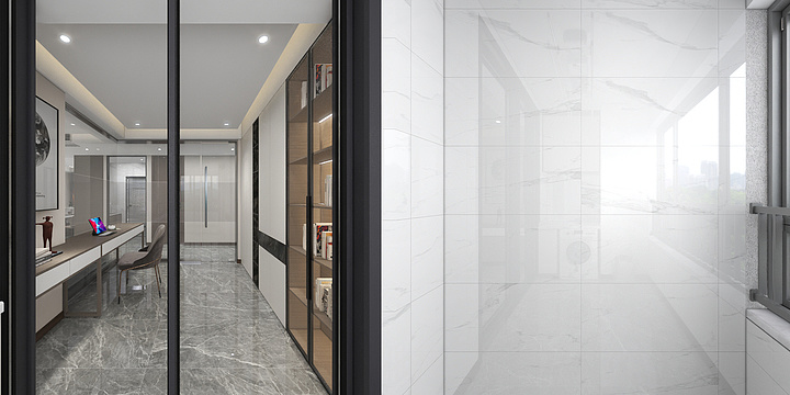 摩克曼设计工作室88万家橱柜衣柜-东津世纪城朱总-装修设计方案