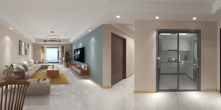 私宅设计王陈城-智慧城(酷）-装修设计方案