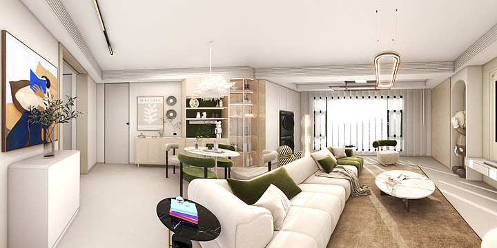 设计之神乔丹-万科·紫辰光年-装修设计方案