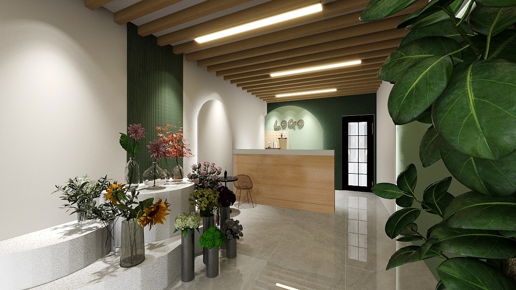 北鱼不该在黛溪打怪-花店-装修设计方案