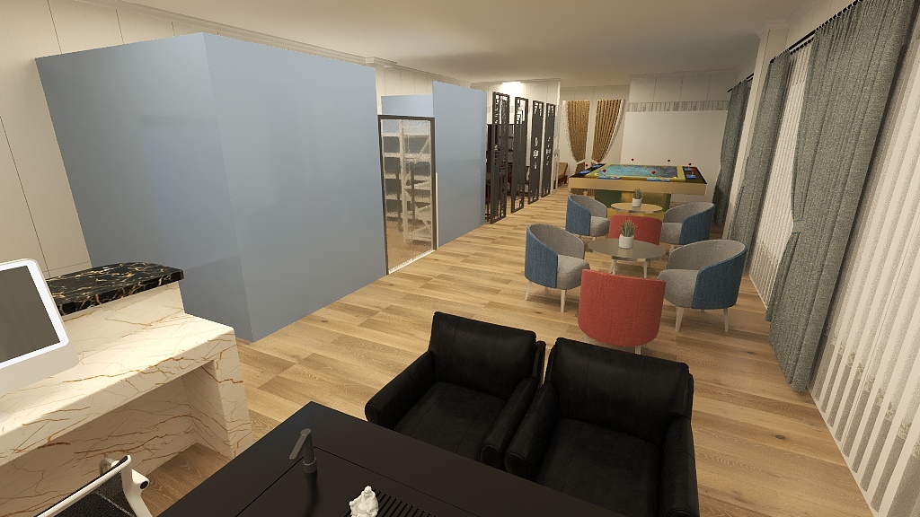 胡 杨（Hu Yang）-员工休闲区-装修设计方案