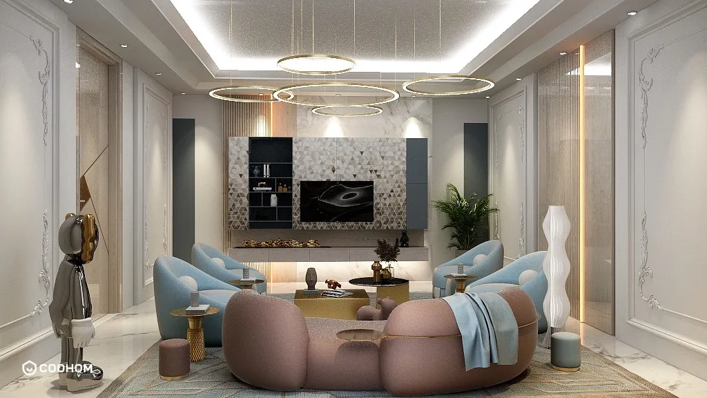 asifonyxdecoration的装修设计方案:Neo classic work  TV Room Design 