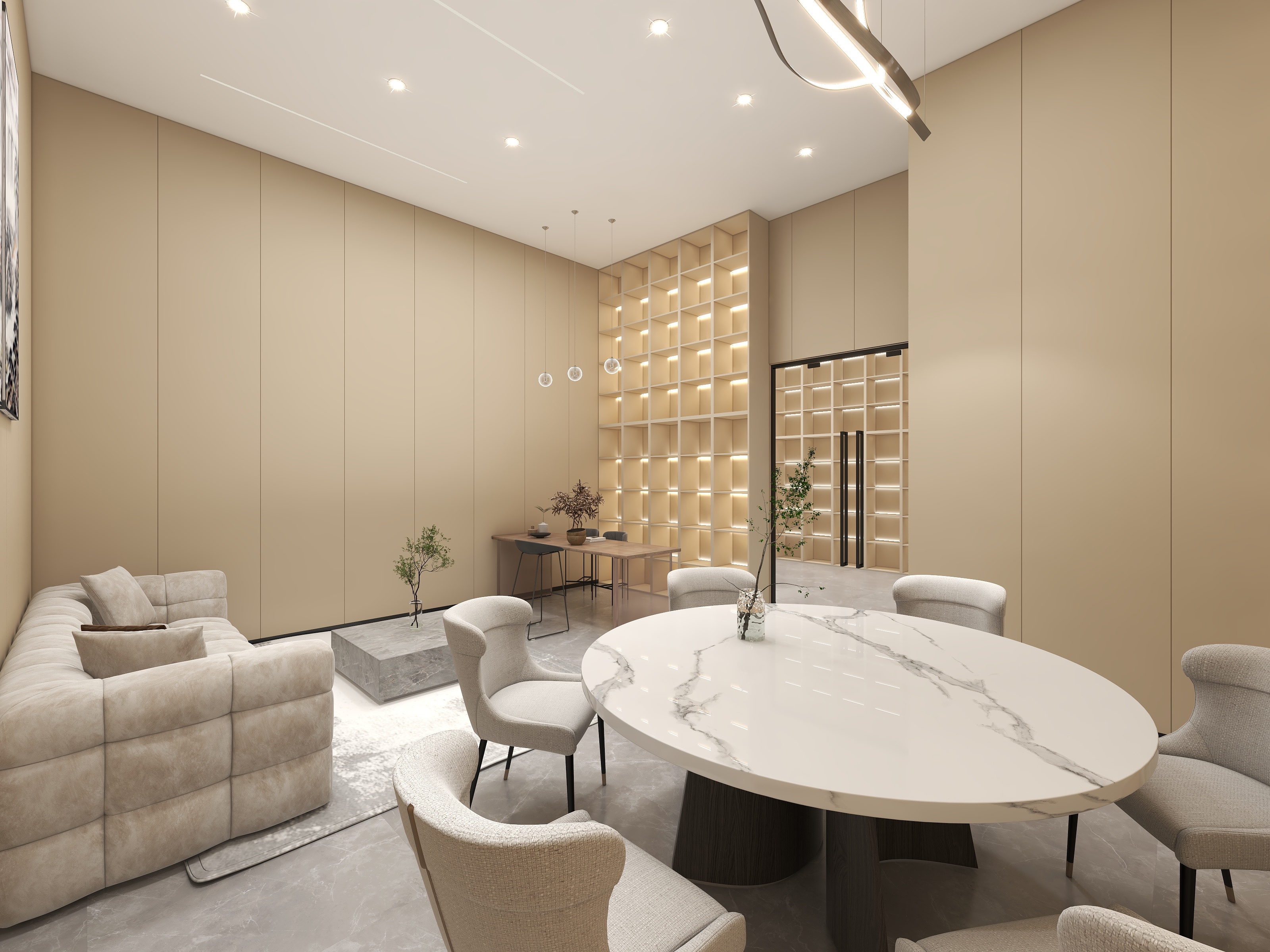 木弈乐-展厅装修效果图