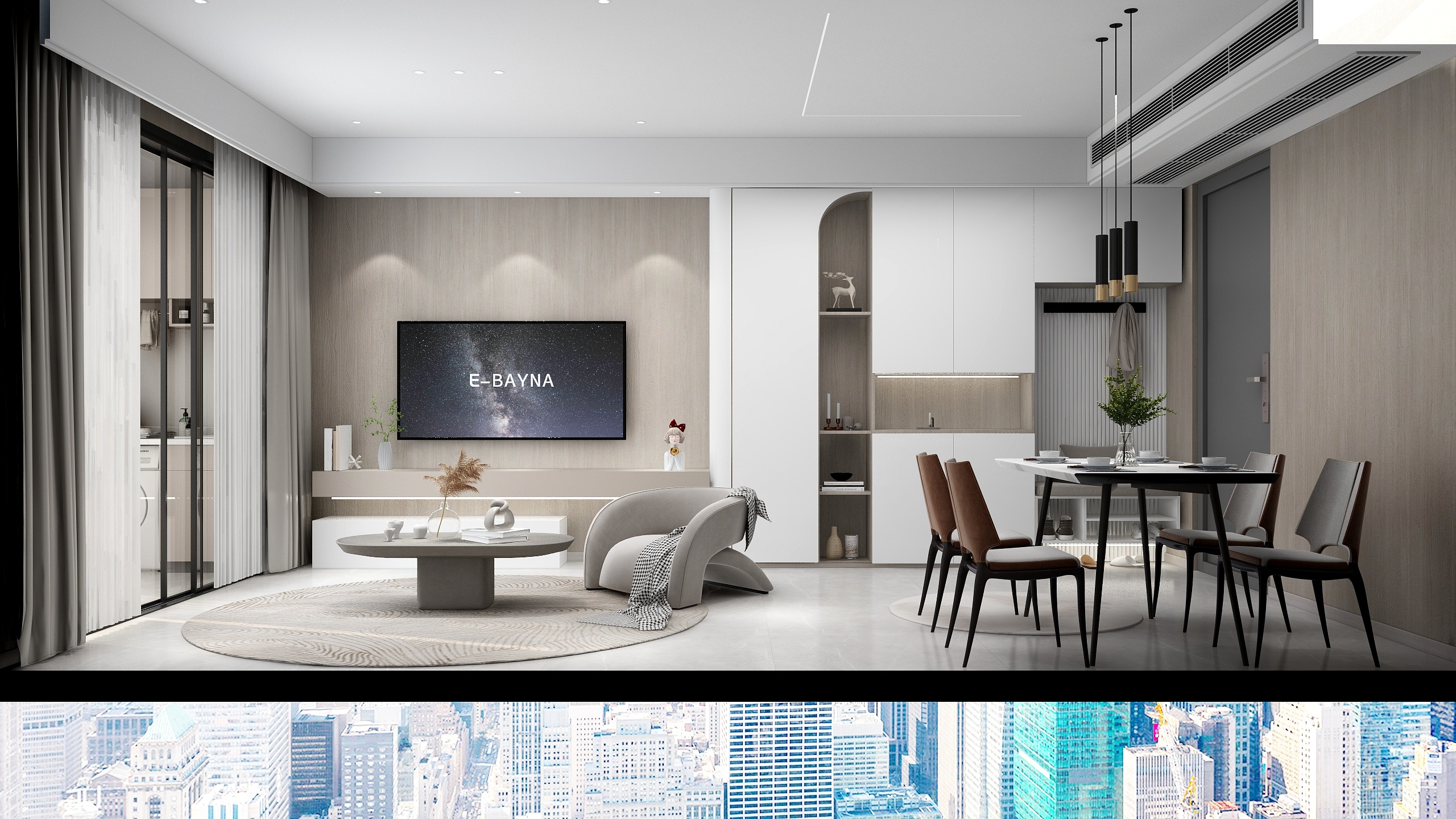 Design沈沈沈-76㎡2室-装修设计方案