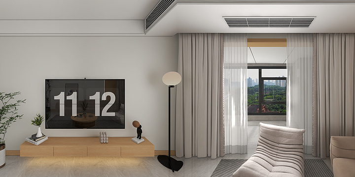 中毒U-融翔.御府124㎡3室-装修设计方案