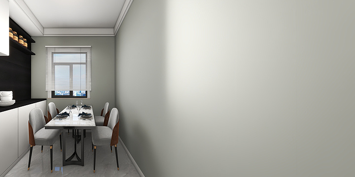 鑫意德_设计师蔡平-三期冬博苑13号楼90户型-装修设计方案