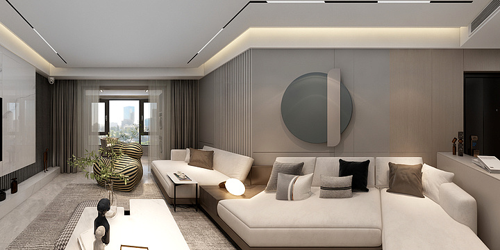 蓝海F-高新首府二期7#126F1-装修设计方案