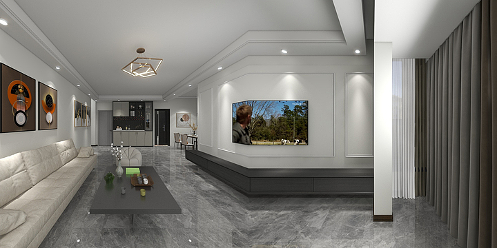 铭筑装饰设计有限公司-康达-装修设计方案