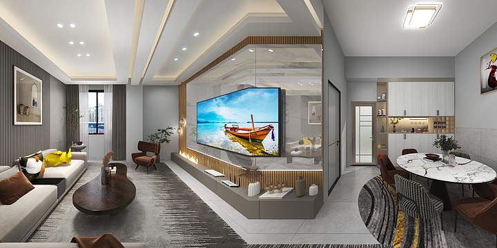 匠心设计丨泽-嘎洒喷泉广场-装修设计方案