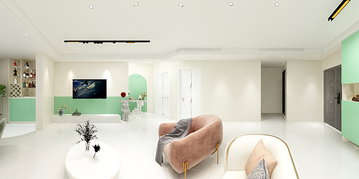 清晨阳光设计-天赋乐宜-装修设计方案