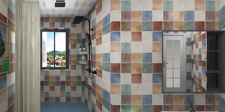 王俊涛设计-海德公园81㎡3室-装修设计方案