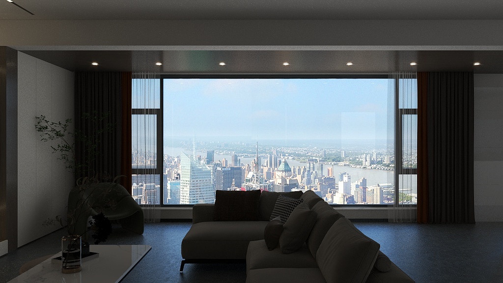 五彩斑斓的绿-悦府-装修设计方案