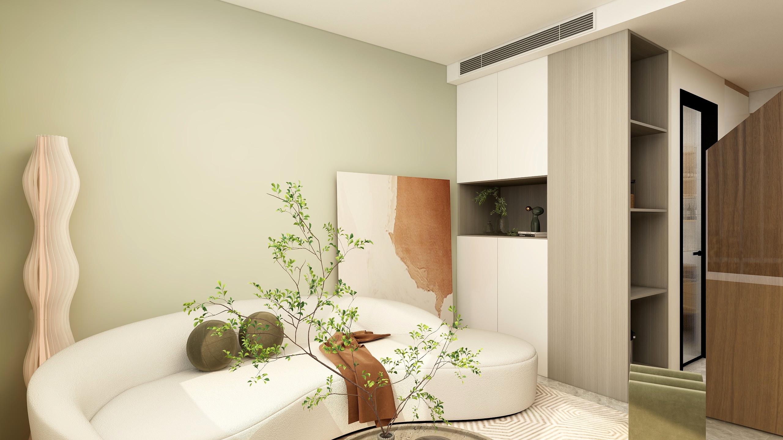 晓玖.-现代简约33㎡1室-装修设计方案