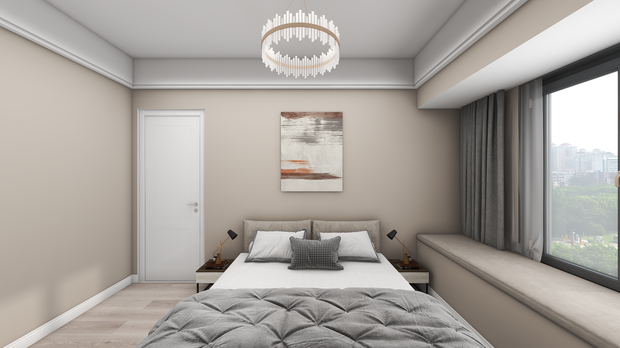 方仁俊的空间设计-仙桃碧桂园YJ100  东户-三口之家-轻奢-装修设计方案