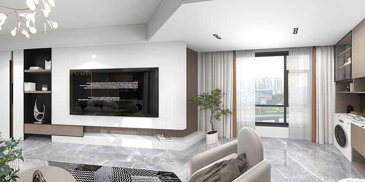 夏虫语冰Sun-宣城碧桂园120㎡4室-装修设计方案