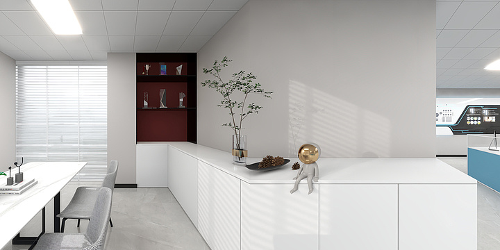 折笔煮酒-海关 办公室-装修设计方案