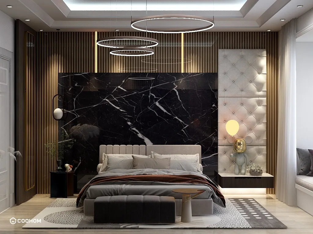 asifonyxdecoration的装修设计方案:modern bedroom lexury  design 