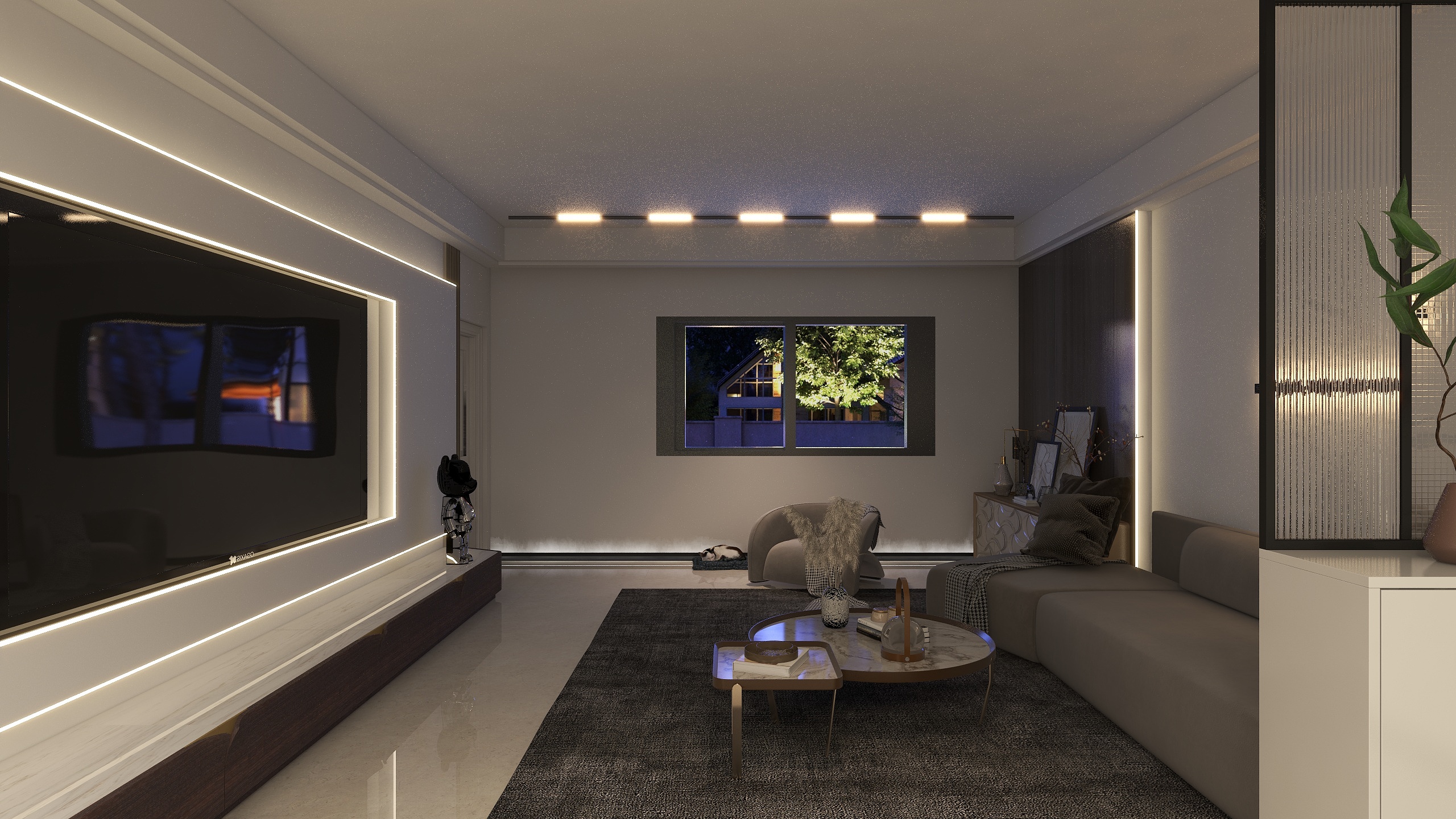 祁画长风-尚海湾豪庭-装修设计方案