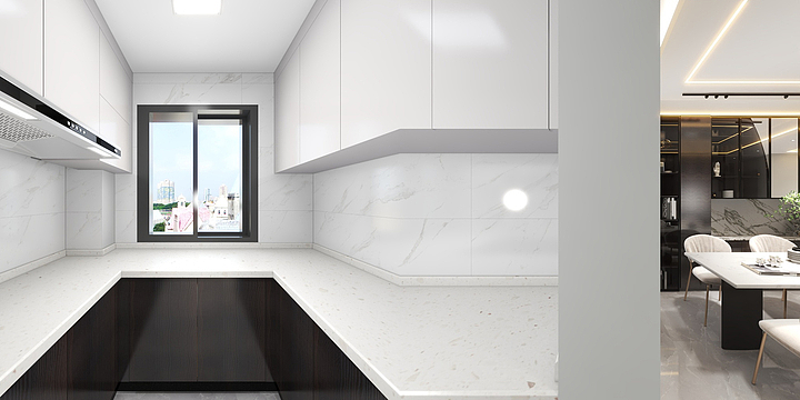 设计师王鹤盟-明珠城二号院-装修设计方案