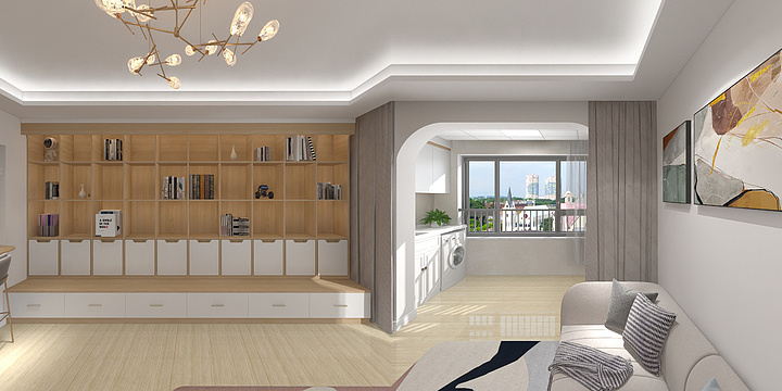 致简空间装饰-西城公馆-装修设计方案