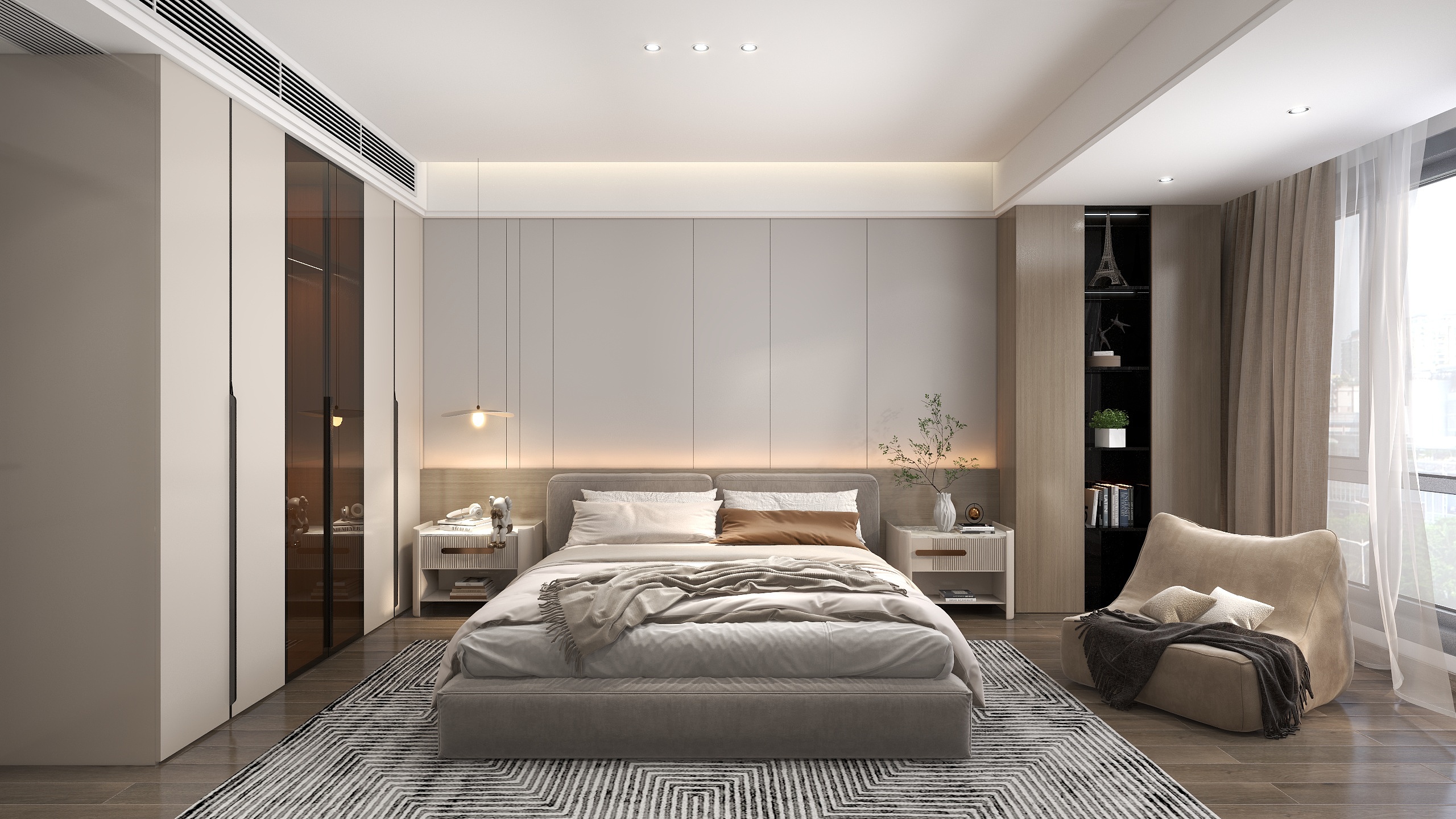 捌玖吥离拾-现代卧室-装修设计方案