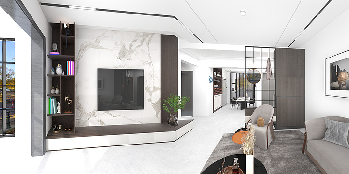 SM驰程装饰-万年花城-装修设计方案