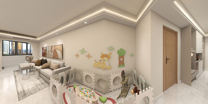 室内设计师谢晓华-华灵路1180弄周女士改2-装修设计方案