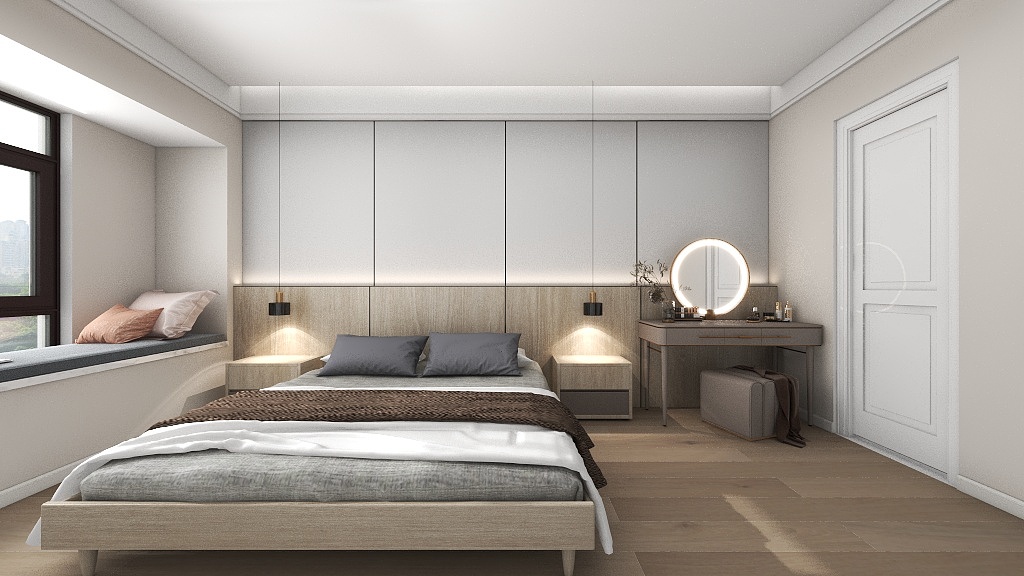 方仁俊的空间设计-碧桂园YJ140-木石轻奢-装修设计方案