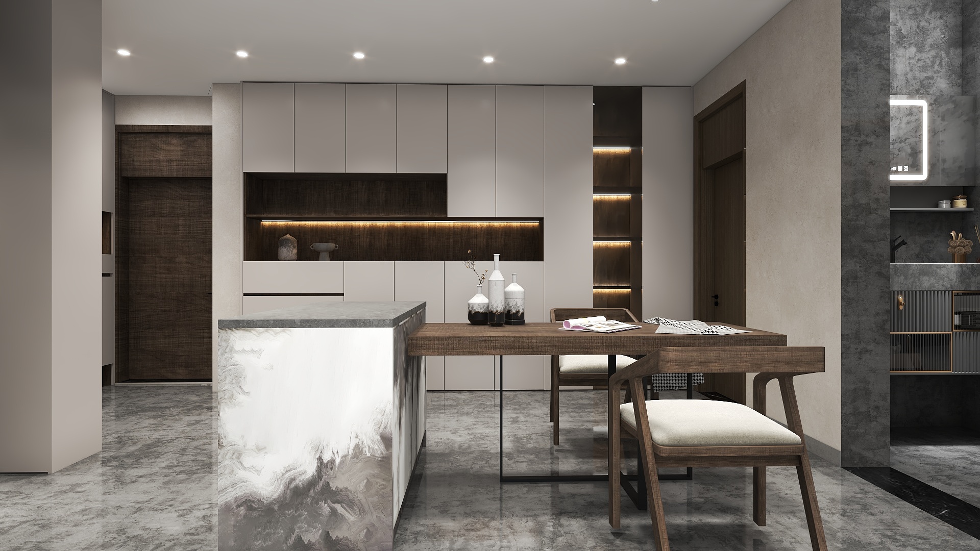 庸行-万达滨江华府N区 23栋 黄先生雅居-装修设计方案