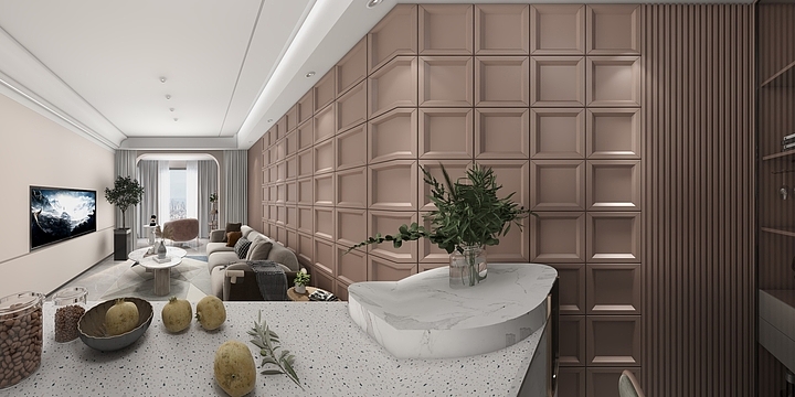 0.19-海德公园83㎡2室-装修设计方案