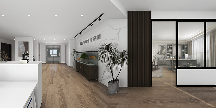 良峰许-良峰整装-观海听澜办公室-装修设计方案