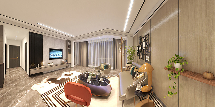 183****7475LgKS-文山世纪名苑141㎡4室-装修设计方案