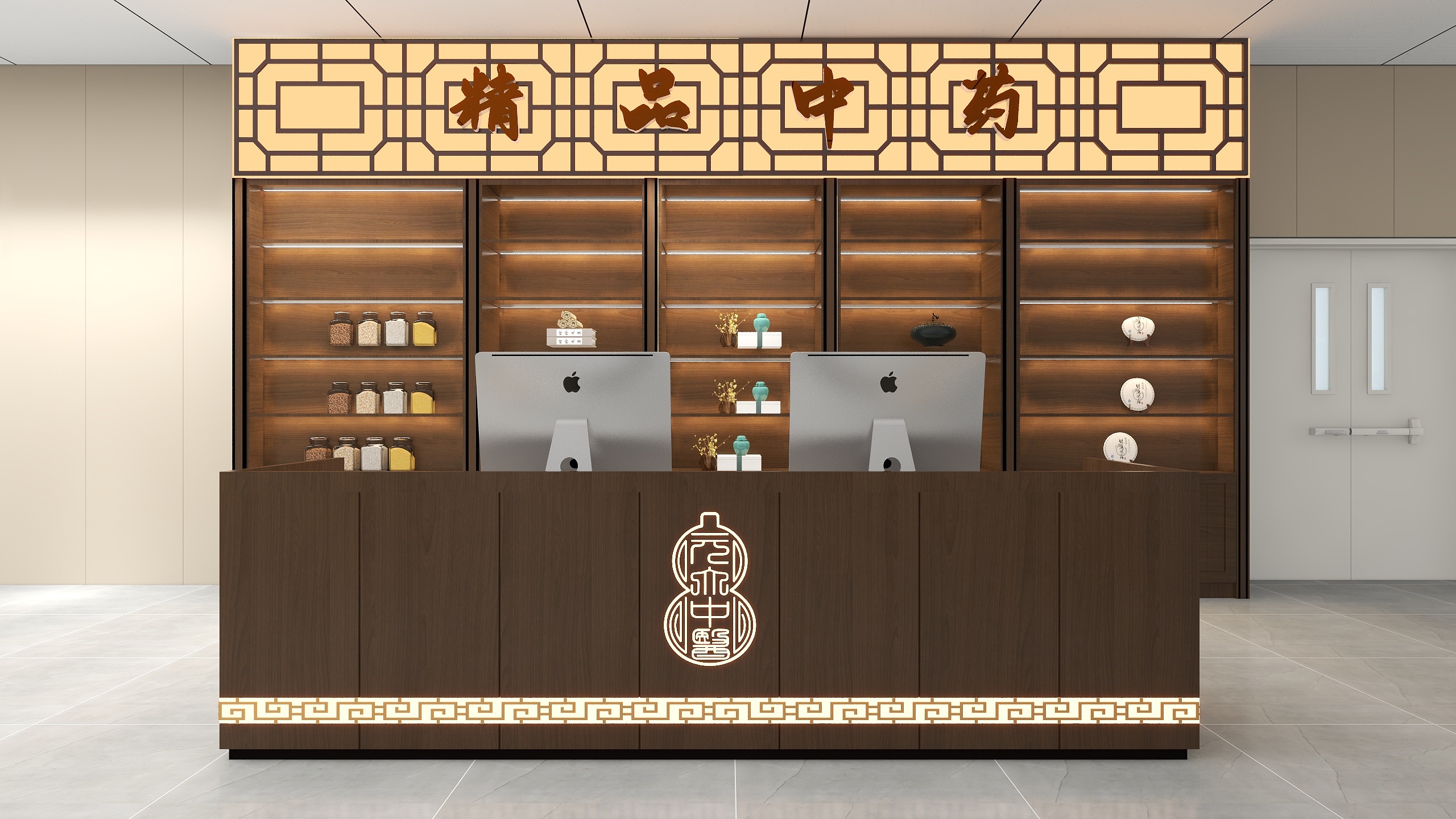 Interior3Design-中医馆2楼-装修设计方案