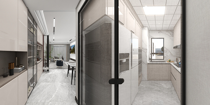 沐年空间-绿都中梁青云赋-装修设计方案