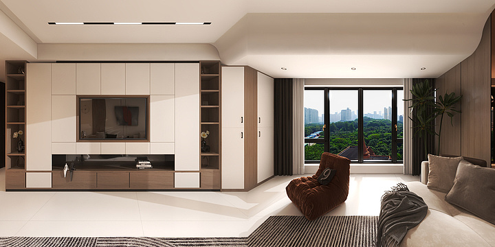 马里奥怎么还在修管道-越秀华府-装修设计方案