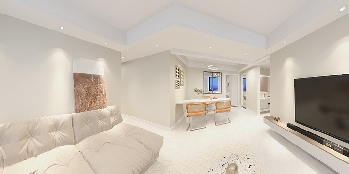 乂想想设计-城投秀水青城125-装修设计方案