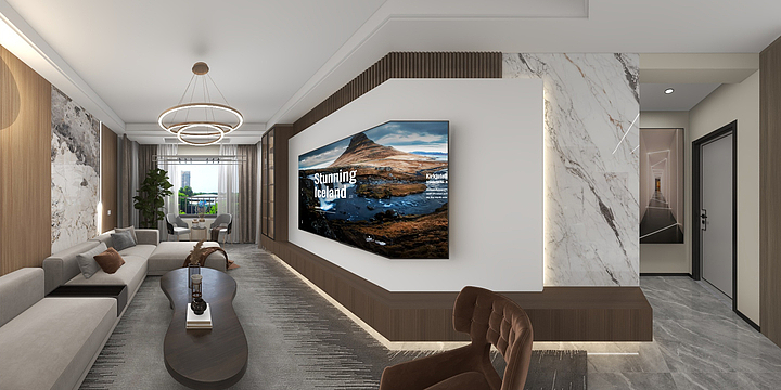 听风闲客-顺祥嘉苑-装修设计方案