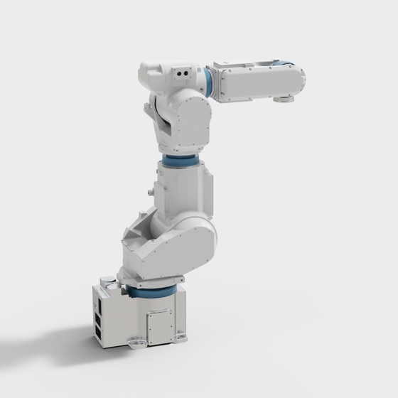 Advanced Intelligent Storage Robot Arm 3D Model