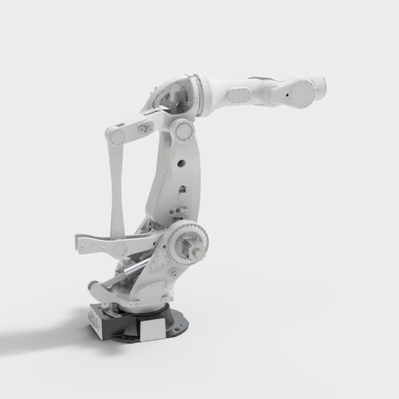 Intelligent Storage Robot Arm 3D Model