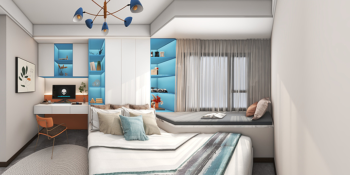 卖火柴小女孩-15# 西户123平方-装修设计方案