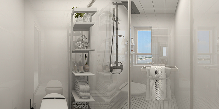 浪双楠-曹小姐公寓-装修设计方案