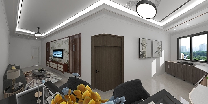 悦舍空间-田宁国-王先生-装修设计方案