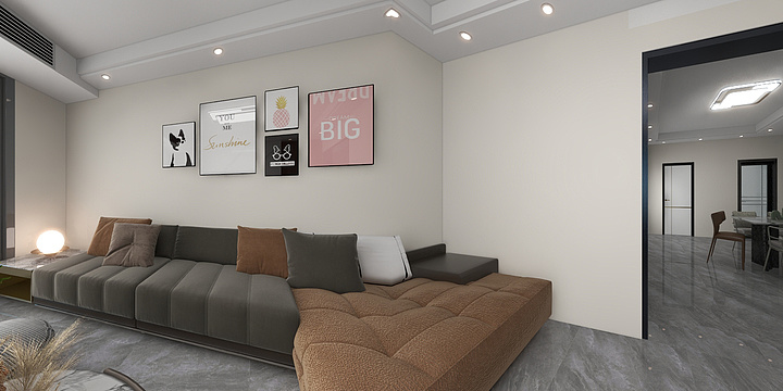 励歌装饰-书香文苑6-801-装修设计方案